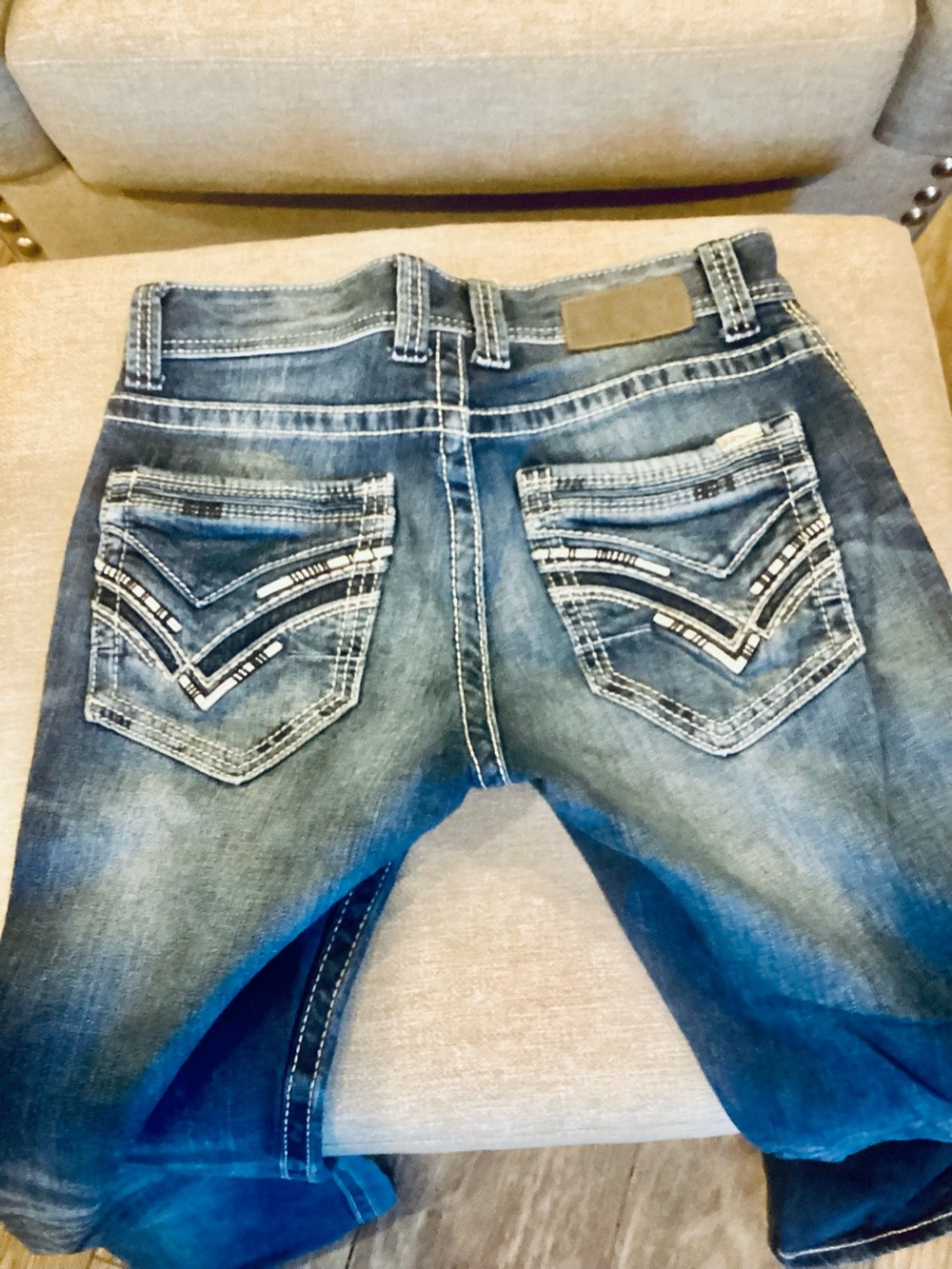 Buckle Black Fit#3 BOOTLEG 32R (32W x 32L) Men’s Blue Jeans